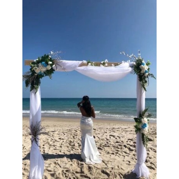 Paris Ruched Detail Backless Floor Length Slip Dress - Picture 9 of 12